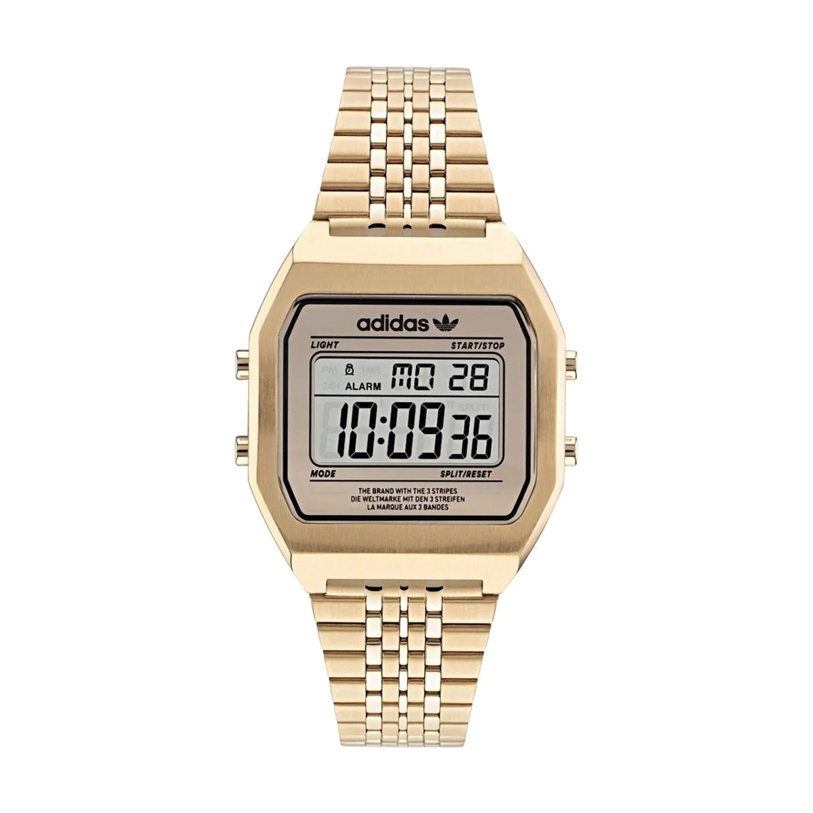 Adidas Street Digital Two AOST22074 Unisex Watch Chronograph - Adidas Street Digital Two AOST22074 Unisex Watch Chronograph