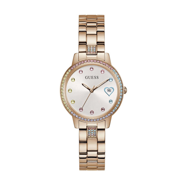 Guess Three of Hearts GW0657L3 Ladies Watch - Guess Three of Hearts GW0657L3 Ladies Watch